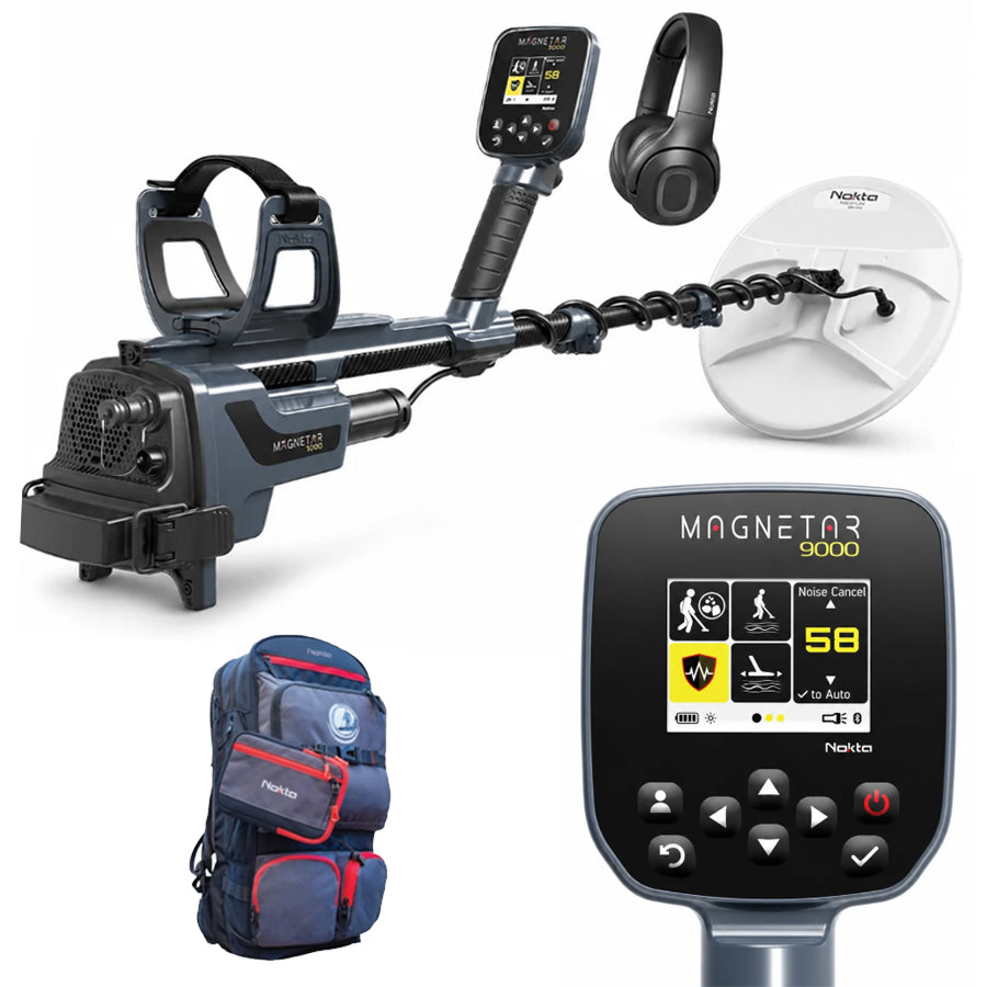 Nokta Magnetar 9000 Submersible Pulse Induction Gold Metal Detector