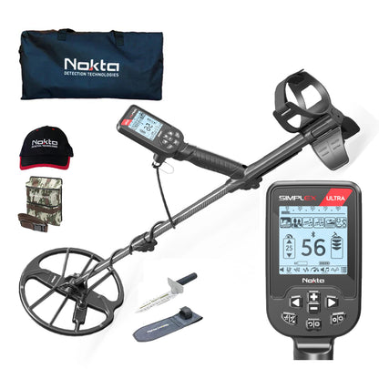 Nokta Simplex ULTRA Waterproof Metal Detector Serious Beginner Pack