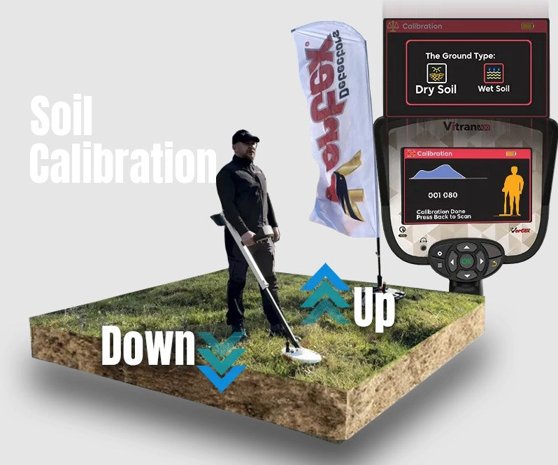 Vertex Vitran VX10 Gold Metal Detector