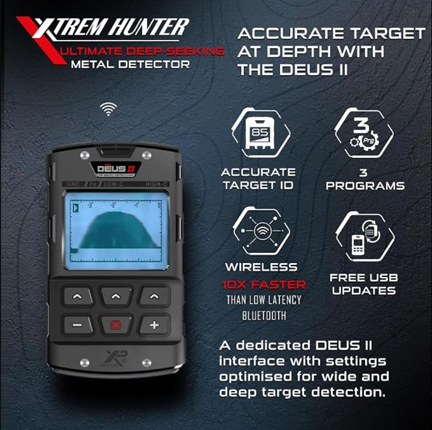 XP XTREM Hunter Deep Seeking Metal Detector