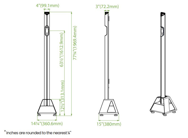 ZKTeco FMD Pro 2.0 Walk Through Metal Detector