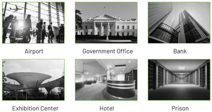 ZKTeco 18 Zones Walk Through Metal Detector - WMD318