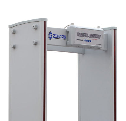 Zorpro 18 Zone Walk Through Metal Detector