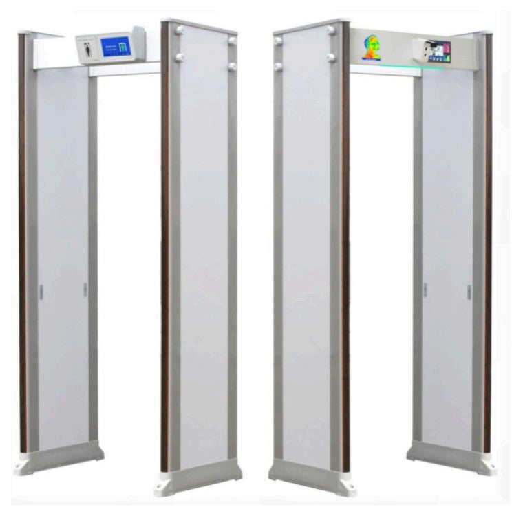 Zorpro 33T Walk Through Metal Detectors with Temperature Scanner