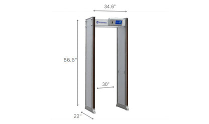 Zorpro 33 Walk Through Metal Detector