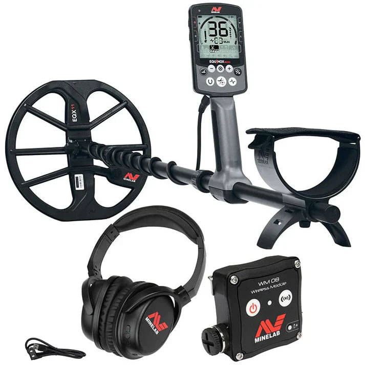 Minelab EQUINOX 800 Metal Detector w/ Minelab and 6″ Search Coil