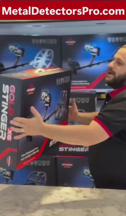 Gold Stinger X6 Review - professional gold detector